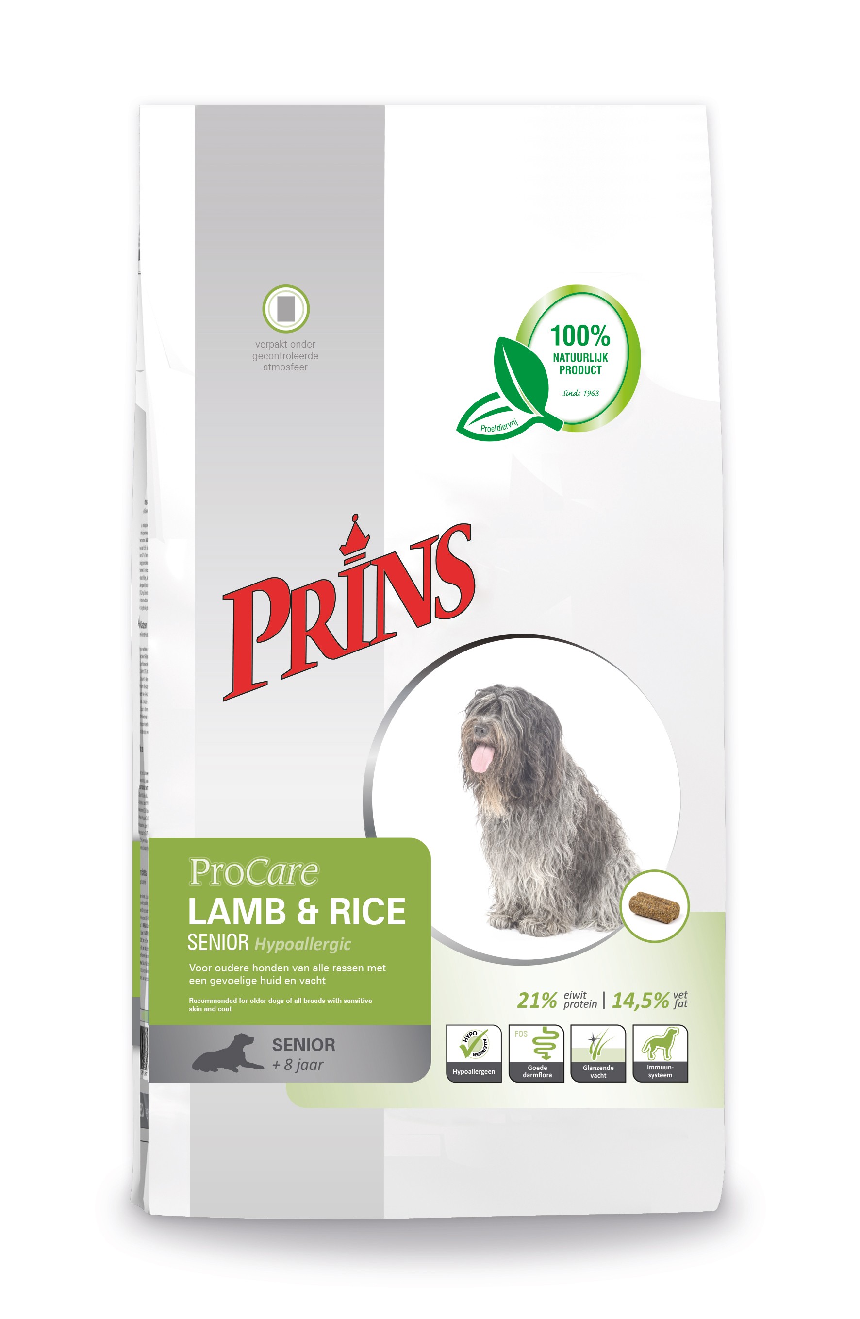 Prins ProCare Agneau Riz Senior Hypoallergénique