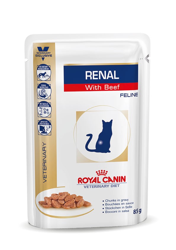 Royal Canin Renal Sachets avec boeuf pour chat