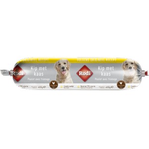 Saucisse Rodi au poulet et fromage pour chien