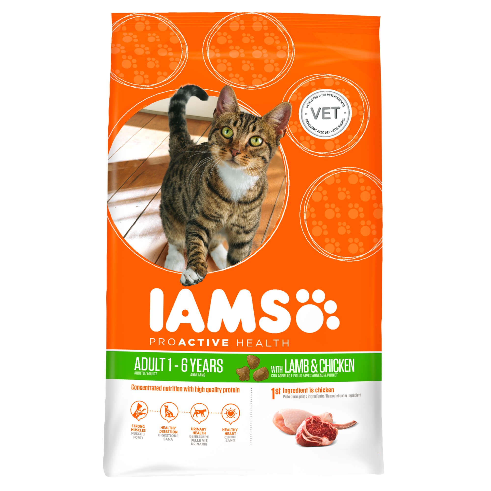 CROQ CHAT ADULT/AGNEAU 300G