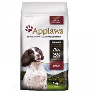 Applaws Small & Medium Adult Poulet & Agneau pour chien