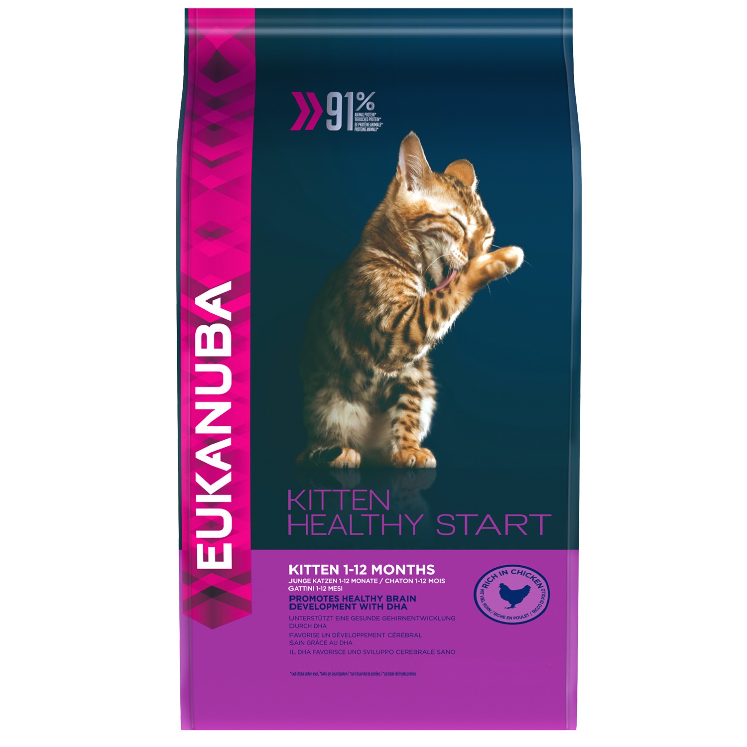 Eukanuba Kitten au poulet pour chaton