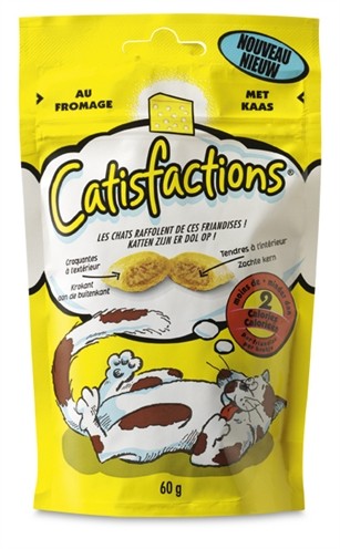 Catisfactions Fromage Friandise pour chat