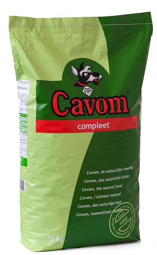 Image de 4 x 20 kg Cavom Compleet Adult pour chien