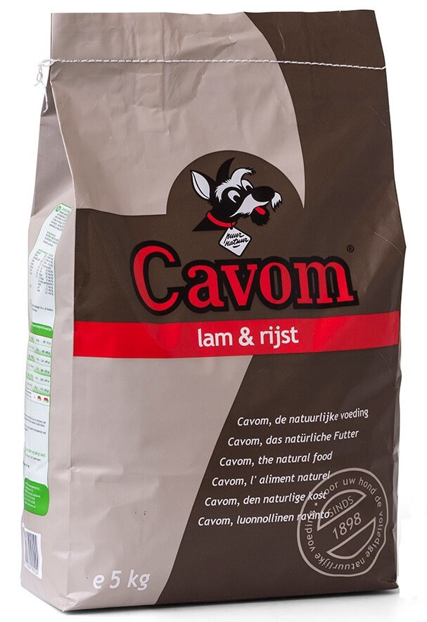 Cavom Complet Agneau Riz pour Chien