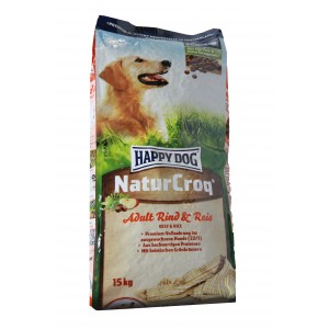 Happy Dog NaturCroq Boeuf Riz pour chien
