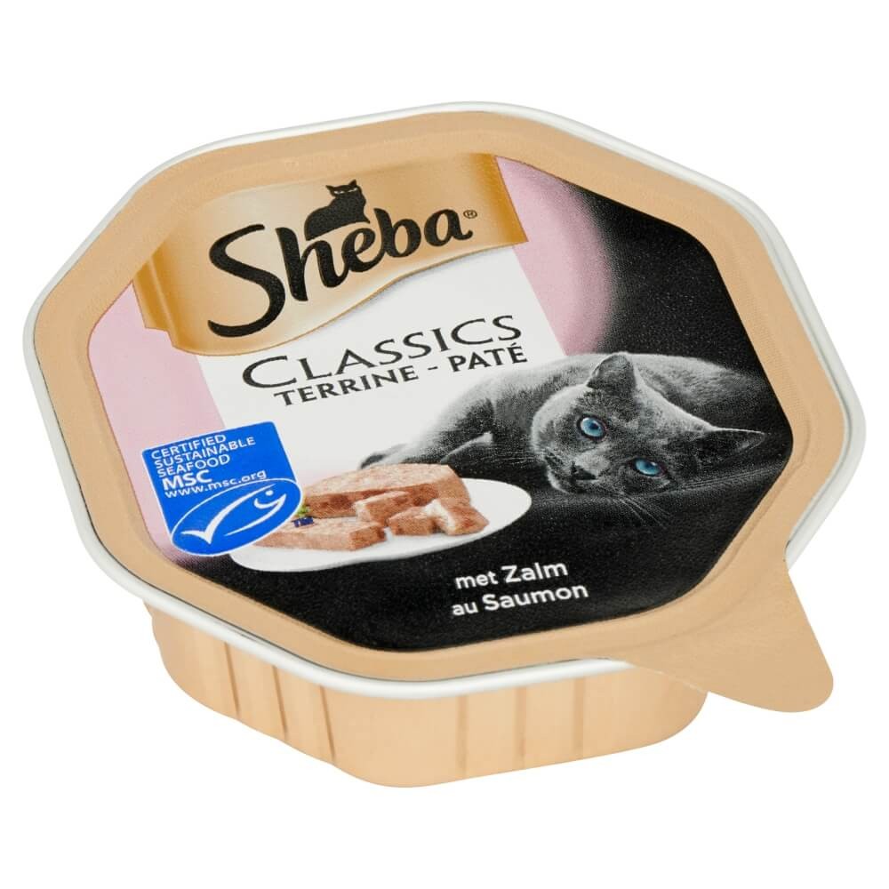 Sheba Paté au saumon à bas prix