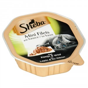 Sheba Selection Lapin & Gibier pour chat en sauce