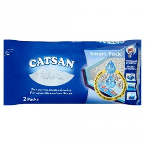 catsan smart pack litière 3 x 8 litres