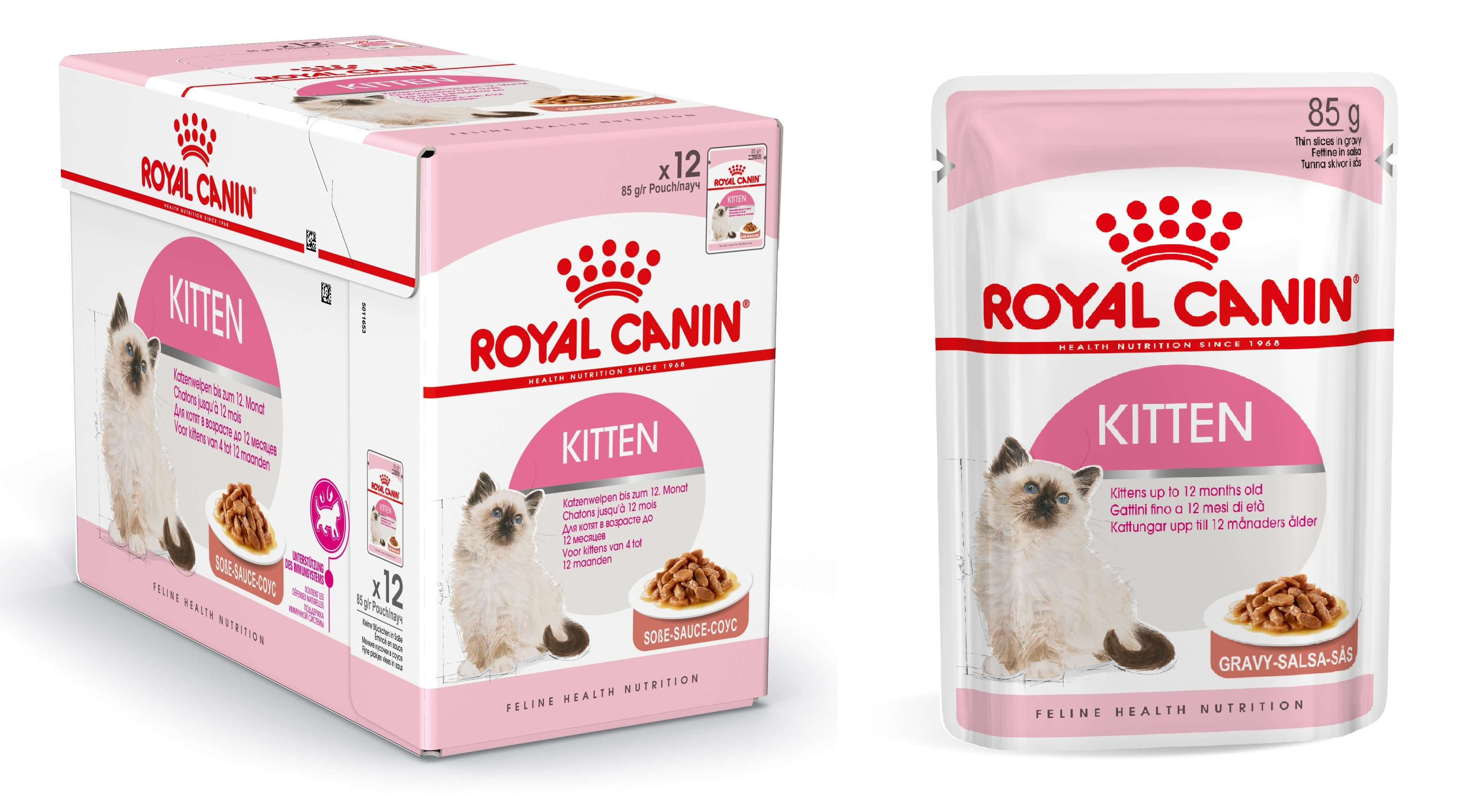 Royal Canin Kitten en sauce pâtée pour chaton (85 g)