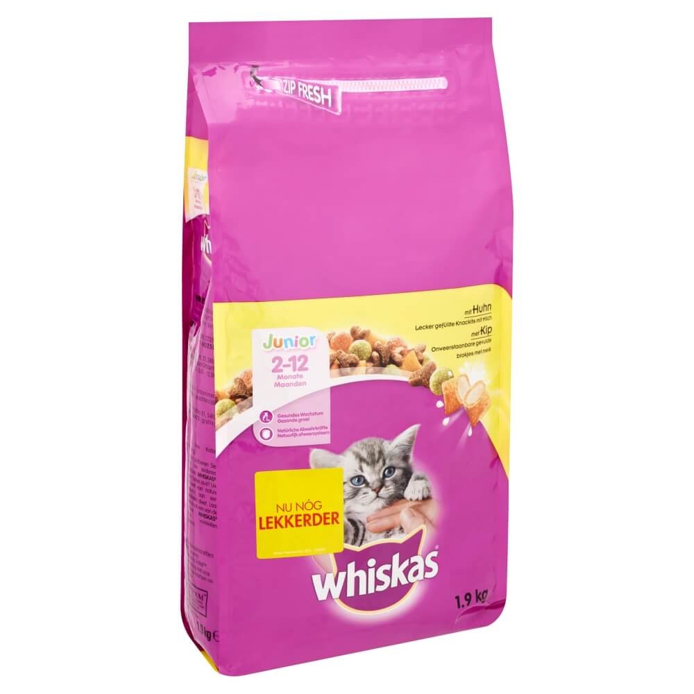 Whiskas Junior au poulet pour chat