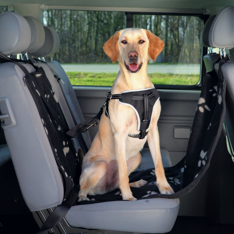 TRIXIE Plaid de voiture pour chiens, protection des garnitures de voiture