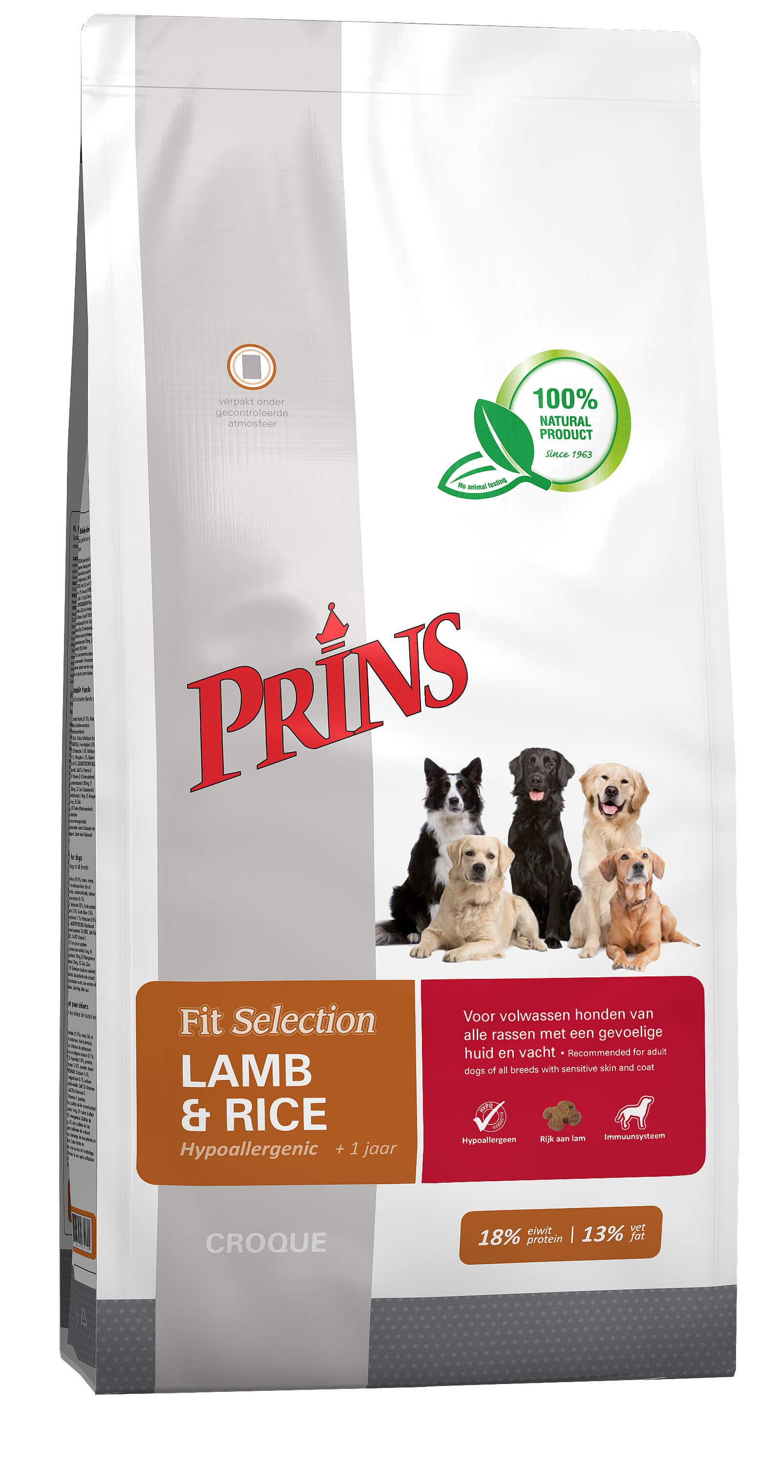 Prins Fit Selection Agneau & Riz pour chien