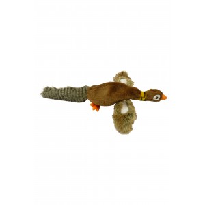 Peluche couinante faisan pour chien 