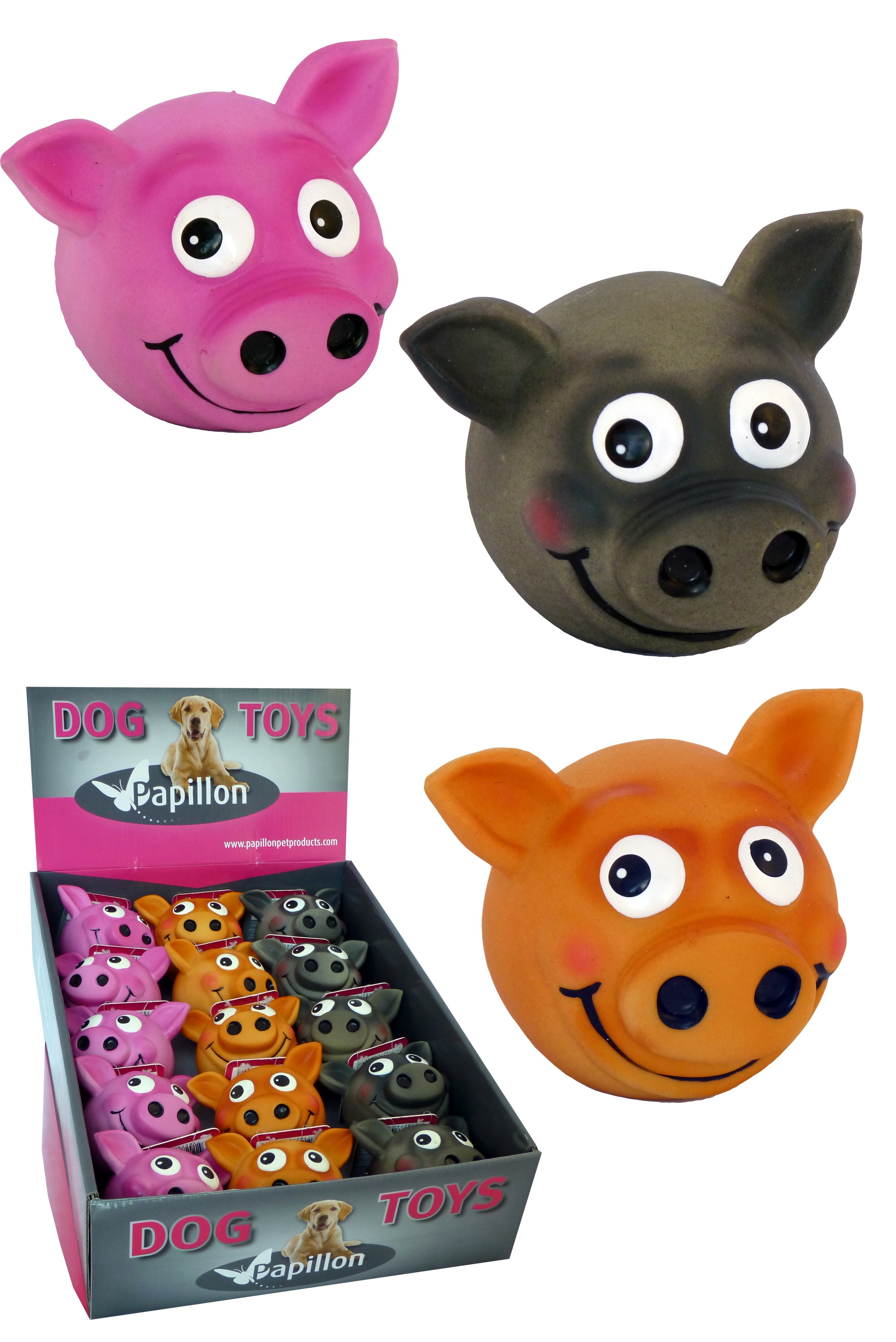 Latex Ball Cochon jouet pour chien