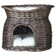 Trixie panier en osier pour chat