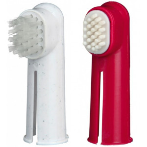 Brosse à dents doigt pour chien