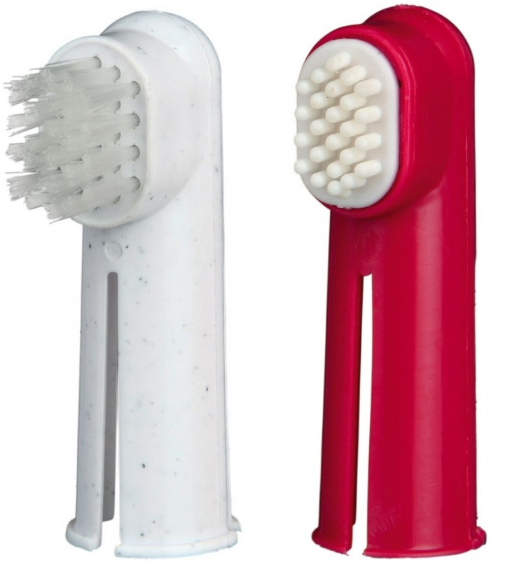 Brosse à dents doigt pour chien