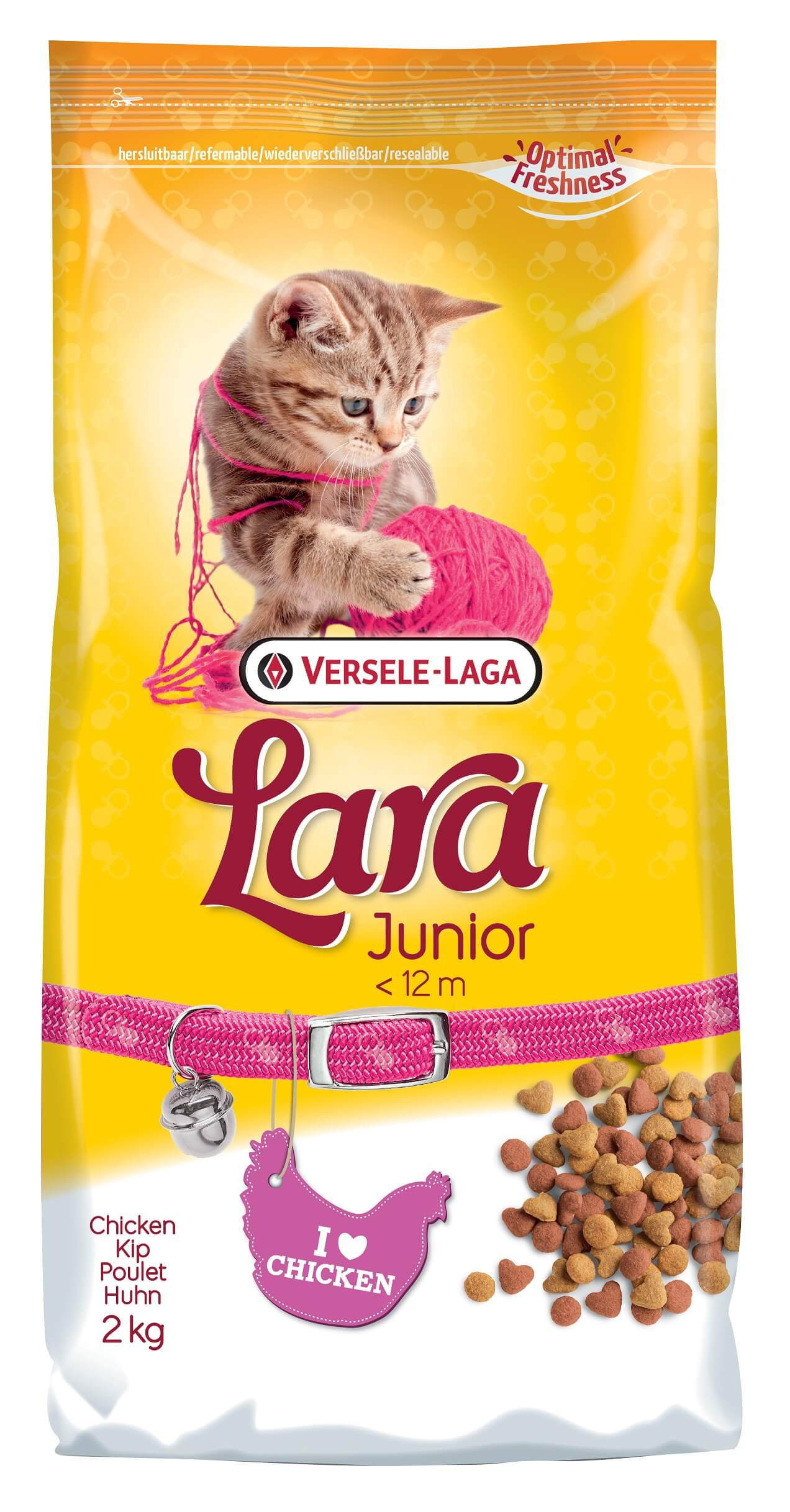 Versele-Laga Lara Junior Poulet pour chat