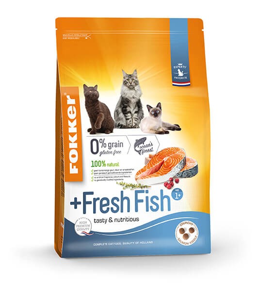 Fokker Adult + Fresh Fish pour chat