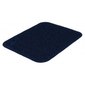 Trixie Tapis PVC bleu foncé pour bac à litière