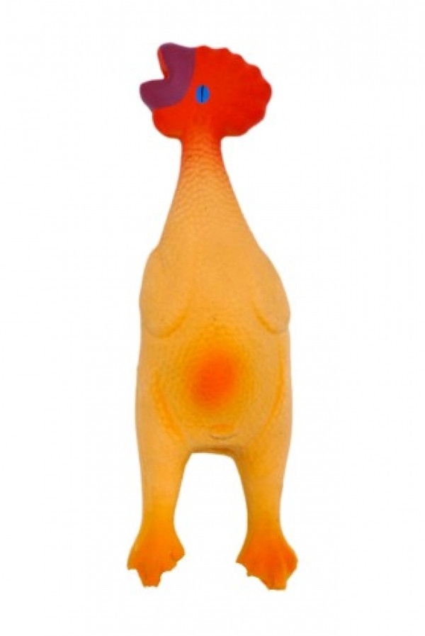 Coq en latex pour chien