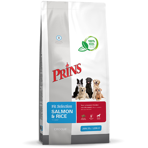 Prins Fit Selection Saumon & Riz pour chien