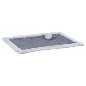 trixie tapis de grattage gris pour chat une pièce