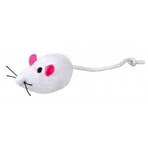 Trixie Souris en Peluche avec clochette pour chat (2 pièces)