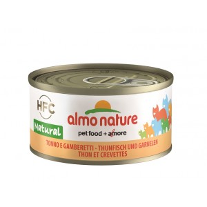 Almo Nature HFC Natural thon et crevettes pour chat (70 g)