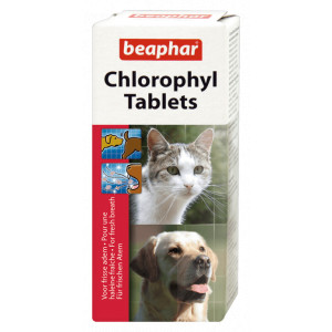 Beaphar comprimés à la chlorophylle pour chien et chat