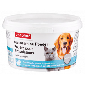 Poudre Beaphar Glucosamine pour articulation chien/chat