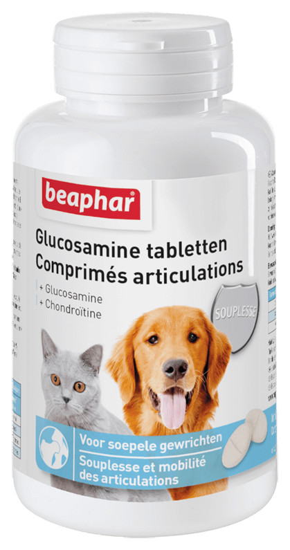 Beaphar comprimés Glucosamine pour chien et chat