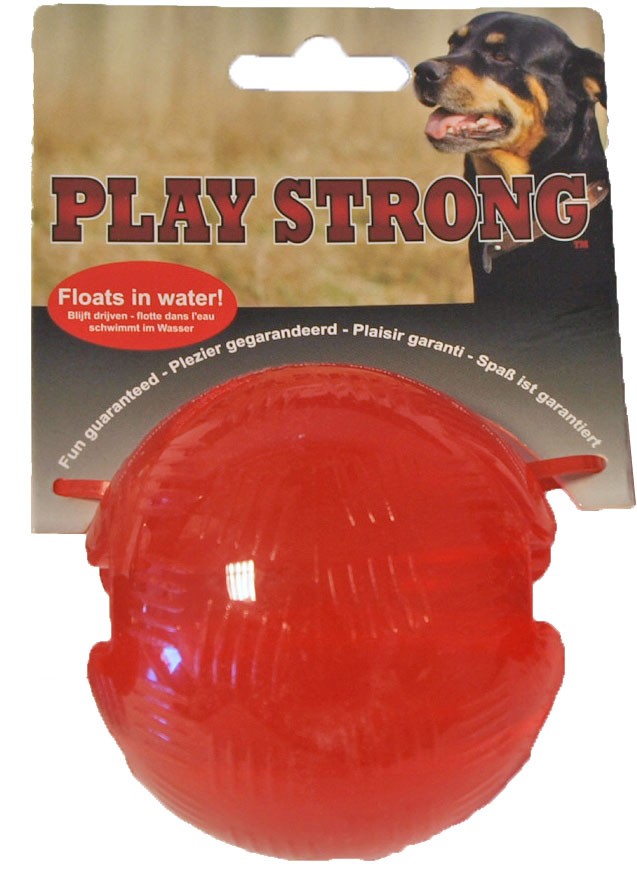 Playstrong Maxi balle en caoutchouc pour chien