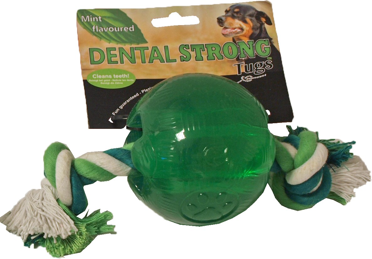 Dentalstrong Maxi balle en caoutchouc pour chien