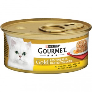 Gourmet Gold Tourelle Poulet et carotte chat