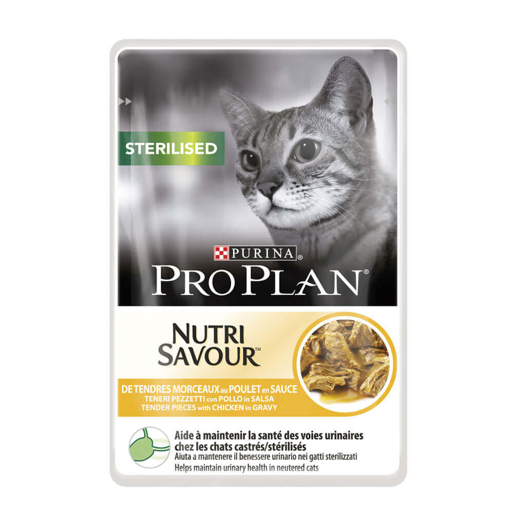Pro Plan Sterilised Poulet 85 gram pour chat