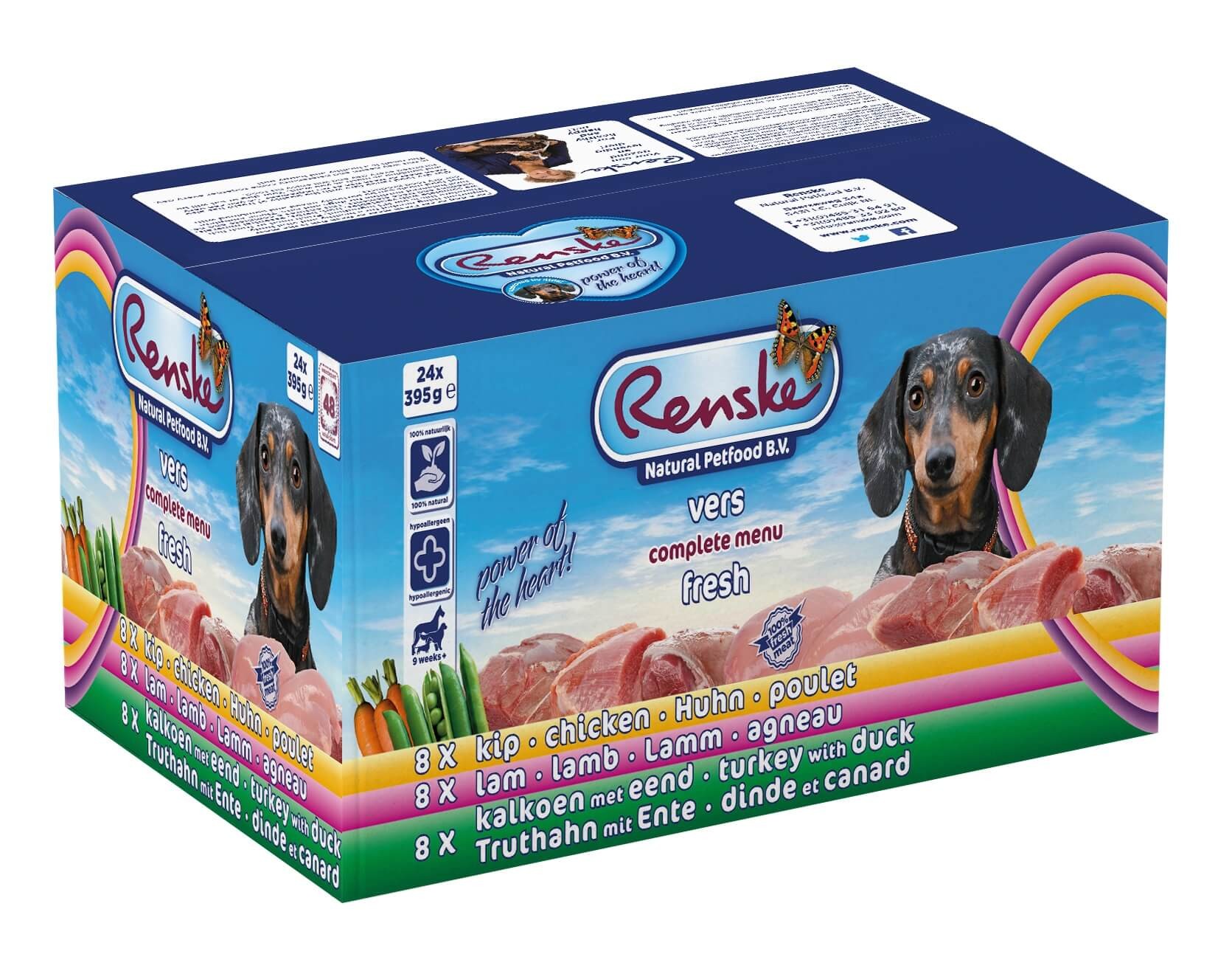 Renske Multibox (24 x 395 g) pour chien