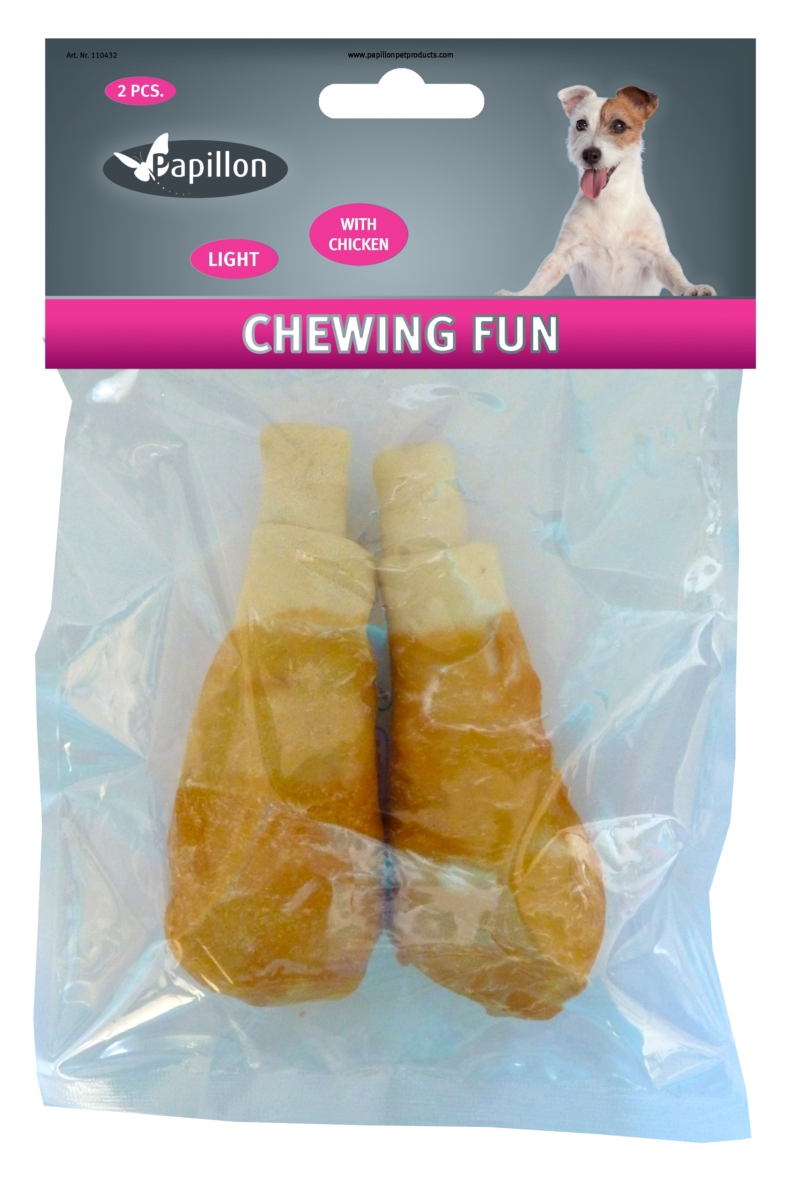 Drumstick Poulet pour chien - 14cm