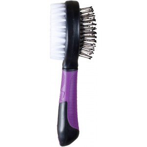 Brosse combinée pour chat