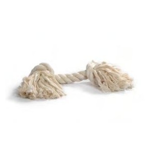 Flosstouw Wit 40 cm 2-knoops 0640924