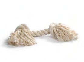 Flosstouw Wit 40 cm 2-knoops 0640924