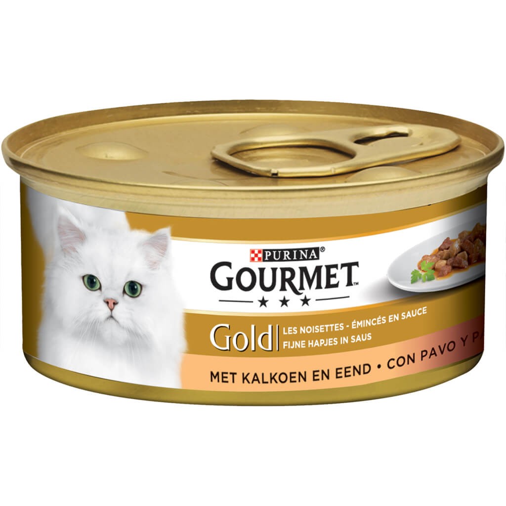 GOURMET GOLD Nourriture pour chats, bouchées tendres