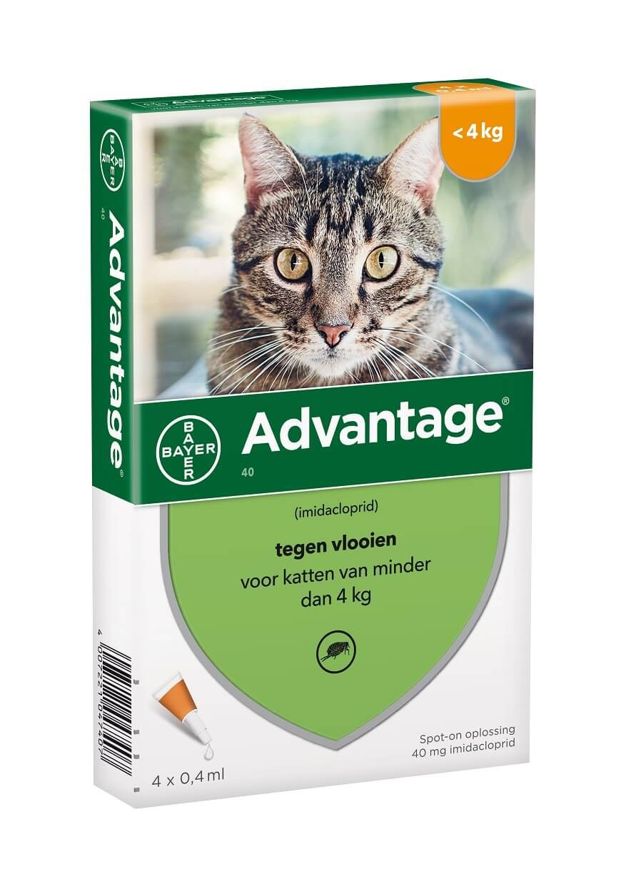 Advantage Nr. 40, Vlooienmiddel voor katten