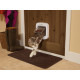 Staywell Pet Porte Microchip Kattenluik wit