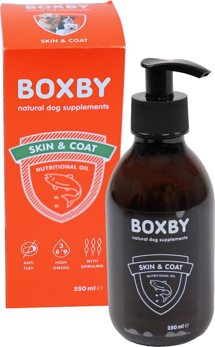  Boxby pour chien skin&coat - 250 ml