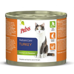 Prins NatureCare Dinde 200g pour chat