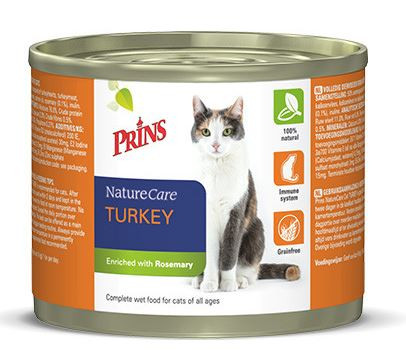 Prins NatureCare Dinde 200g pour chat