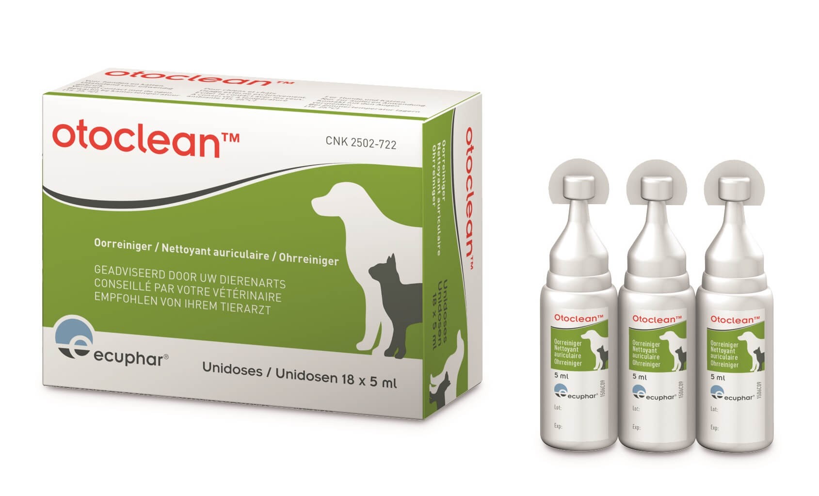 Nettoyant Auriculaire Otoclean pour chien et chat