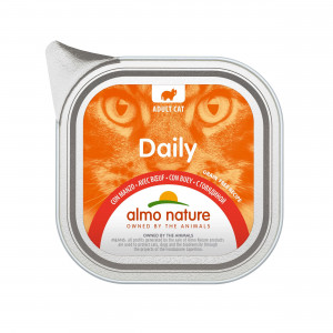 Almo Nature Daily au bœuf pâtée pour chat (100 g) 64 x 100 g